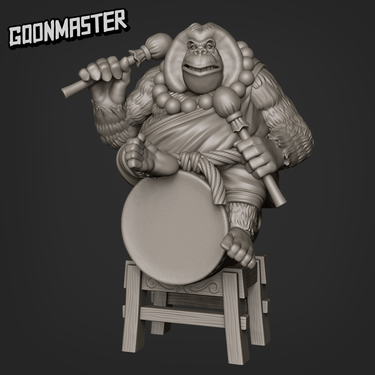 Orangutan Drummer